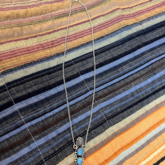 ❤️ Ethiopian Opal & Rose Quartz Necklace Southwestern Influence - Picture 10 of 10